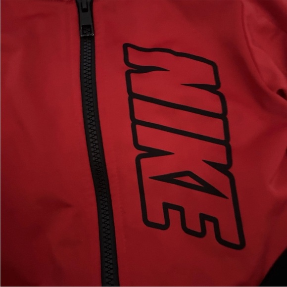 2 Nike Toddler Boy Full Zip Hoodies Size 4T Blue Red - Picture 4 of 5